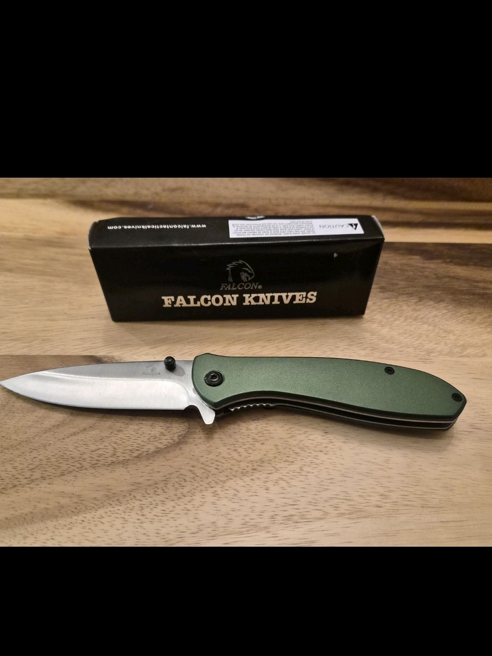 Falcon 8-inch spring-assisted folding pocket knife